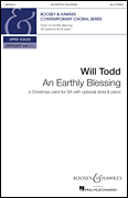 An Earthly Blessing : A Christmas Carol SA Singer's Edition cover